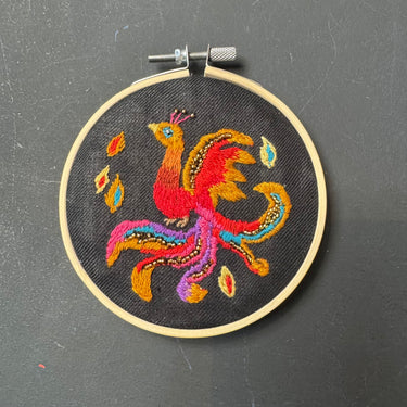 Embroidered Decorative Discs