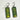 Handmade Drop Earrings with Sammi’s Vibrant Artwork | Sterling Silver & GlasS