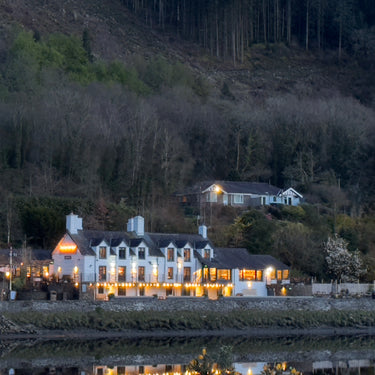 The George Third Public House, Penmaenpool - Winter | Mounted Print