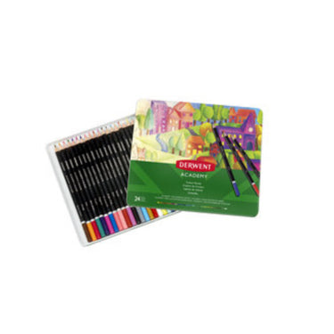 Derwent Art Pencils |  Academy 24 Watercolour Pencils
