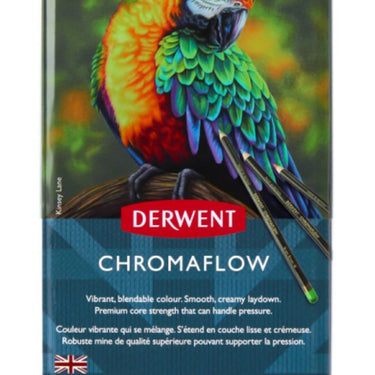 Derwent Art Pencils |  Chromaflow 12 Colour pencils