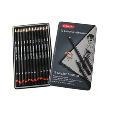 Derwent Art Pencils |  Graphite 12 Graphic Pencil Set