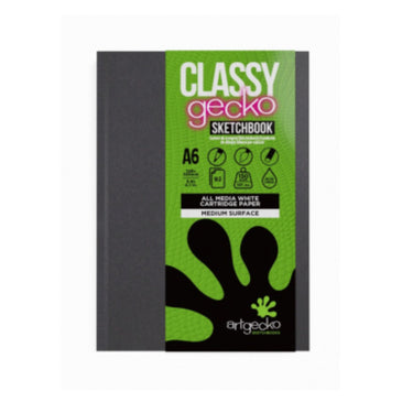 ArtGecko - Casebound Hardback Sketchbook A6 Portrait