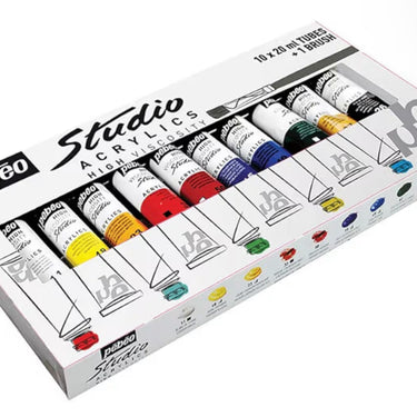 Pebeo Studio Acrylics - 10 tubes