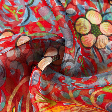 William Morris Strawberry Thief - 100% Silk Scarf