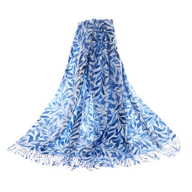 William Morris’s Willow Boughs Scarf – Eco-Friendly Recycled Pashmina Wrap