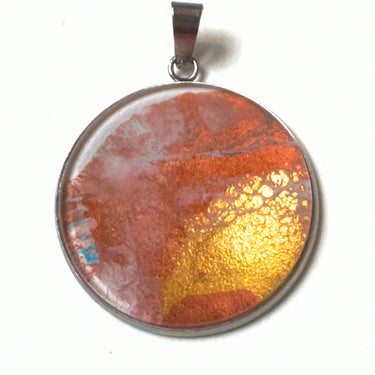 Hand-Painted Artwork Pendants | Unique Sammi Art Jewellery