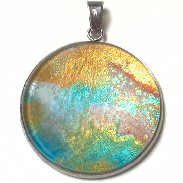 Hand-Painted Artwork Pendants | Unique Sammi Art Jewellery