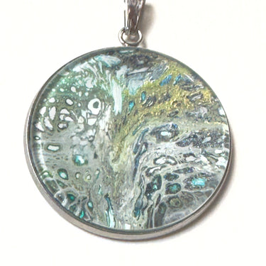 Hand-Painted Artwork Pendants | Unique Sammi Art Jewellery