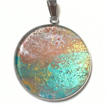 Hand-Painted Artwork Pendants | Unique Sammi Art Jewellery