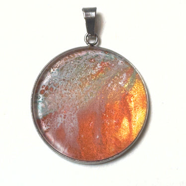 Hand-Painted Artwork Pendants | Unique Sammi Art Jewellery