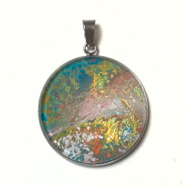 Hand-Painted Artwork Pendants | Unique Sammi Art Jewellery