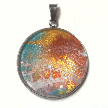 Hand-Painted Artwork Pendants | Unique Sammi Art Jewellery