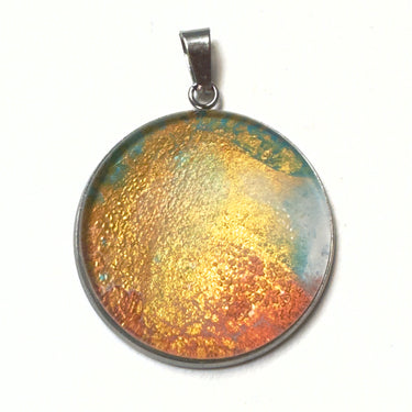 Hand-Painted Artwork Pendants | Unique Sammi Art Jewellery
