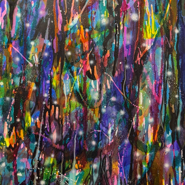 Original Acrylic on Linen Canvas | Fibromyalgia-Inspired Art