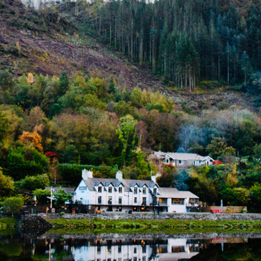 The George Third Public House, Penmaenpool - Autumn | Mounted Print