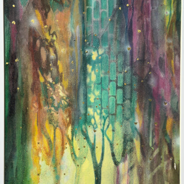 Autumns Promise  |  Acrylic & Ink on Linen Canvas