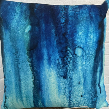Vibrant Cotton Canvas Cushion | Art Print by Sammi