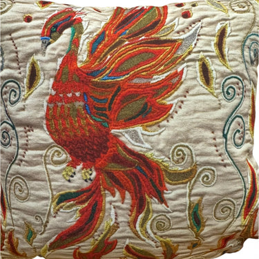 Vibrant Cotton Canvas Cushion | Art Print - The Phoenix