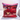 Vibrant Cotton Canvas Cushion | Art Print by Sammi