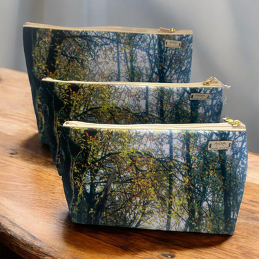 Photography Printed Washbags | Waterproof and Stylish | Cader Idris Woodland
